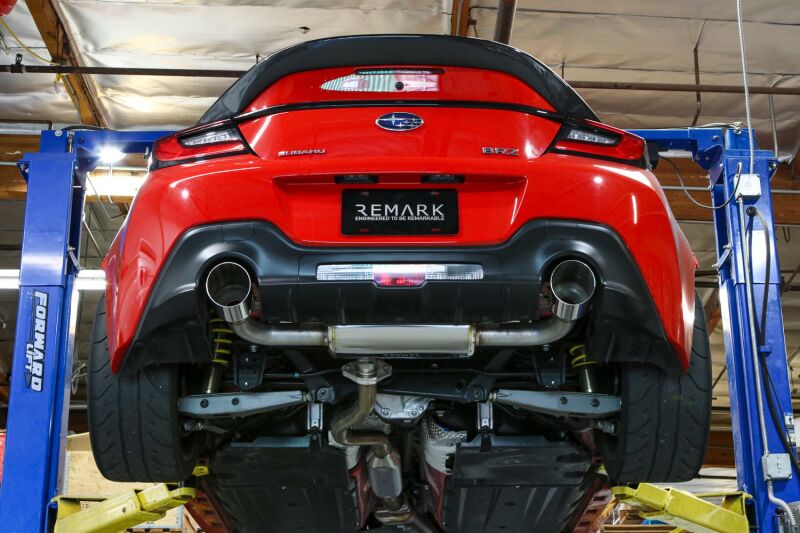 Remark 22+ Subaru BRZ/Toyota GR86 Axle-Back Exhaust - Stainless Single Wall Tips RO-TSZ8-SM RO-TSZ8-SM User 1