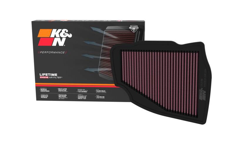 K&N Engineering K&N 23-25 BMW 520i Replacement Air Filter 33-3188 33-3188 Photo - out of package