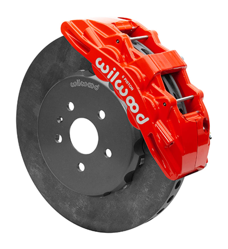 Wilwood SX6R WCCB Carbon-Ceramic 10-14 Chevy Camaro Front Big Brake Kit - Red 140-15434-CSICR 140-15434-CSICR User 1