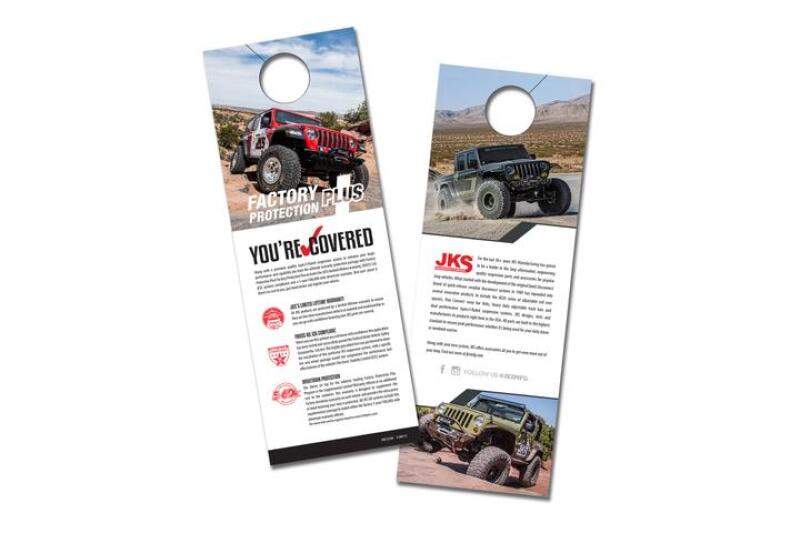 JKS Manufacturing Warranty Hangtags - 25pcs JKS22304 JKS22304 Photo - Primary