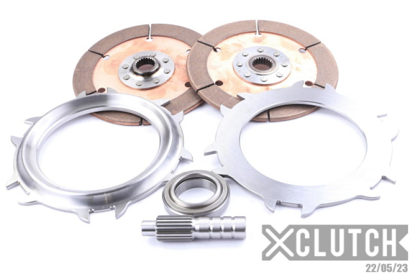 XCLUTCH Mazda 7.25in Twin Solid Ceramic Multi-Disc Service Pack XMS-185-MZ01-2E-XC XMS-185-MZ01-2E-XC Photo - Primary