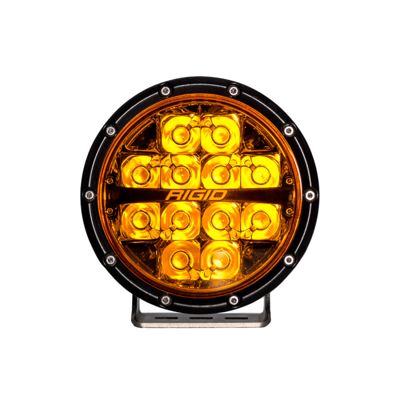 Rigid Industries 360-Series SAE Fog w/ Amber PRO Lens - White (Pair) 36210 Photo - Primary