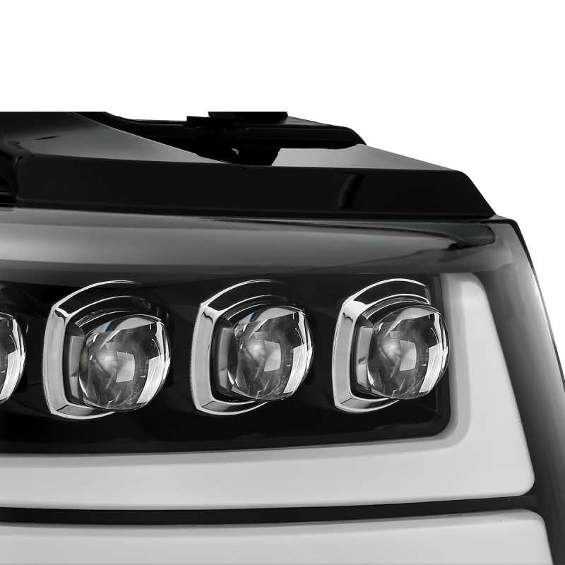AlphaRex 07-13 Chevy Avalanche NOVA LED Proj Headlights Plank Style Gloss Black w/Activ Light/DRL 880287 880287 User 3