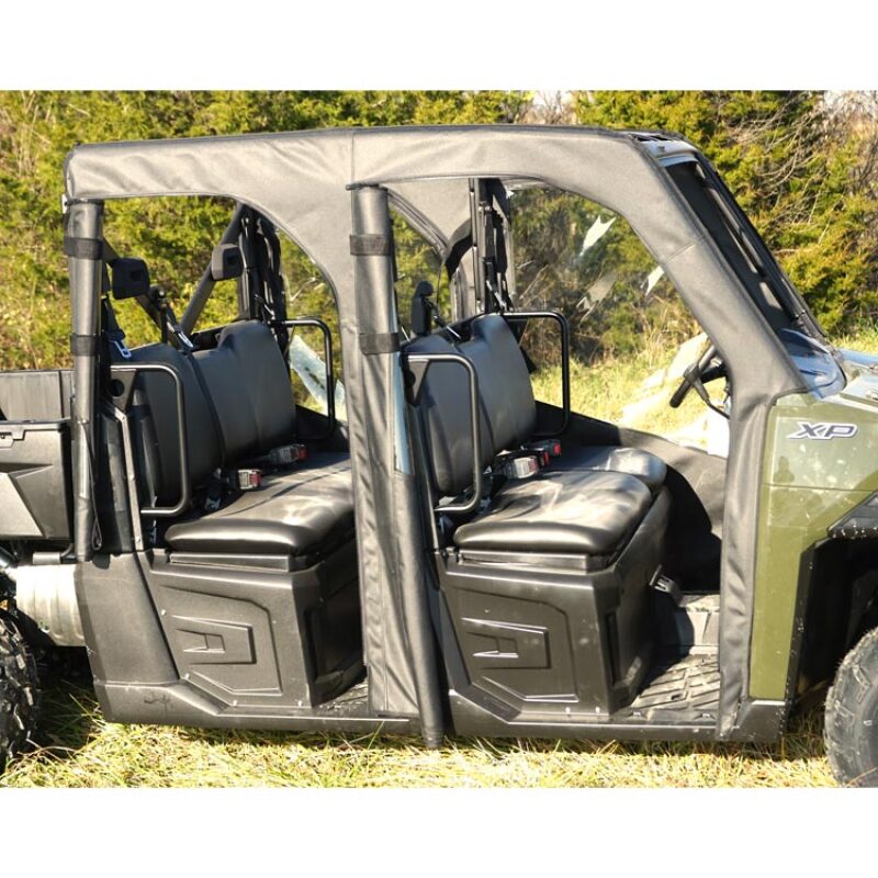 Seizmik 14-19 Polaris 1000 Ranger XP Crew Soft Doors w/ Zippers Kit 51-21003 51-21003 Photo - Primary