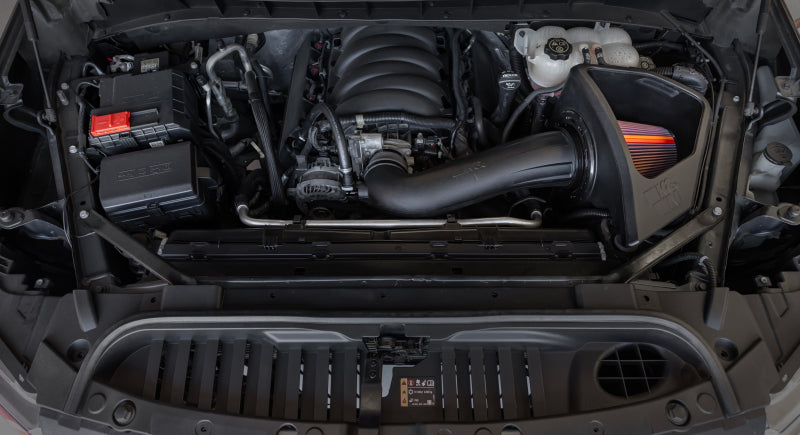 K&N Engineering K&N 19-24 Chevy Silverado (5.3L/6.2L V8) NextGen Cold Air Intake 50-3110 50-3110 Photo - Mounted