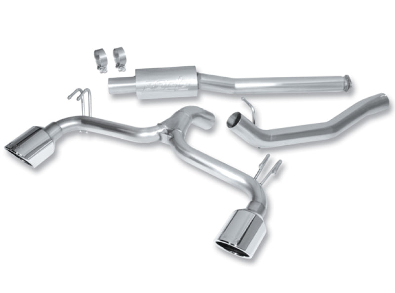 Borla 09-15 Mitsubishi Lancer Ralliart 2.0L 4cyl MT 6spd AWD Catback Exhaust 140334 140334 Photo - Primary
