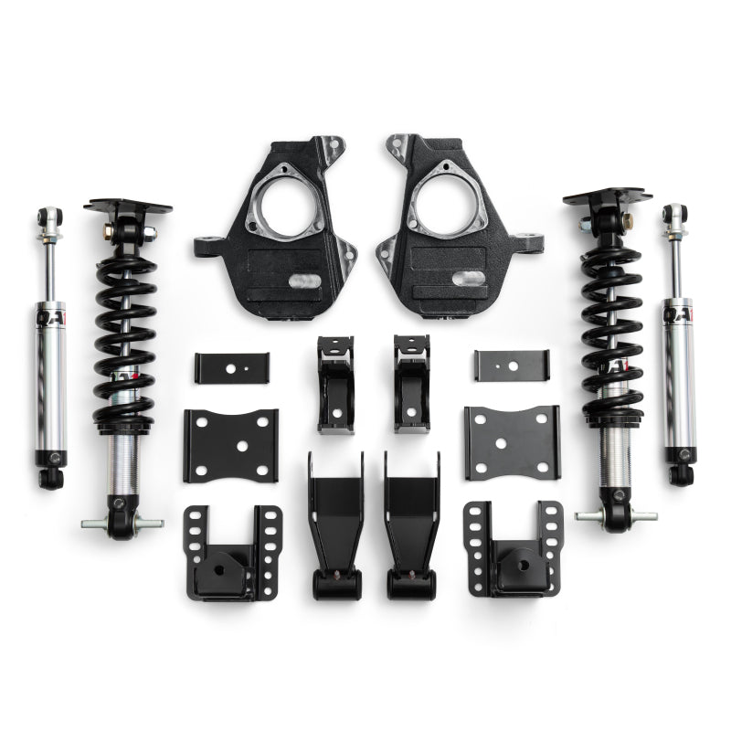 QA1 07-16 Chevrolet Silverado 2WD Lowering Kit w/ Spindles Single Adjustable 4in-6in LK11-GMT03 LK11-GMT03 Photo - Primary