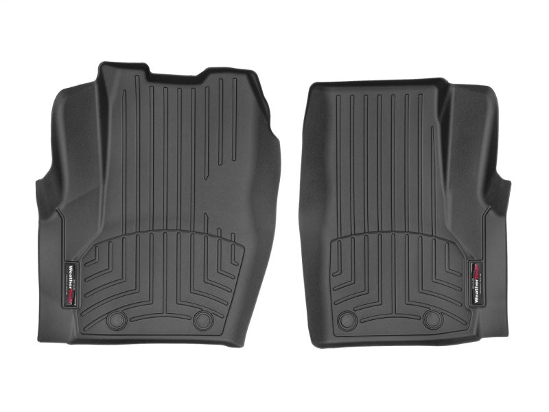 WeatherTech 04-20 Freightline M2 Vinyl Front FloorLiner - Black 4416061V 4416061V Photo - Primary