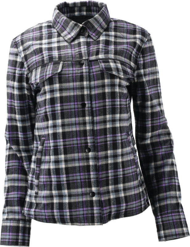 Kuryakyn Leather By River Road Cameo Flannel Moto Shirt Womens - Medium 094528 094528 User 3