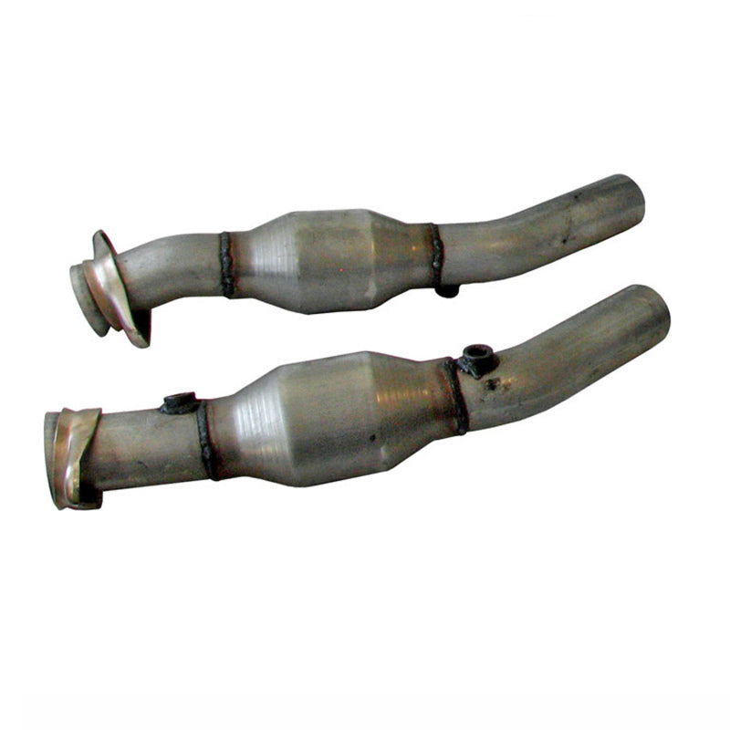 BBK 05-09 Mustang 4.0 V6 True Dual Cat Back Exhaust Conversion Kit With X pipe 4011 4011 Photo - Unmounted