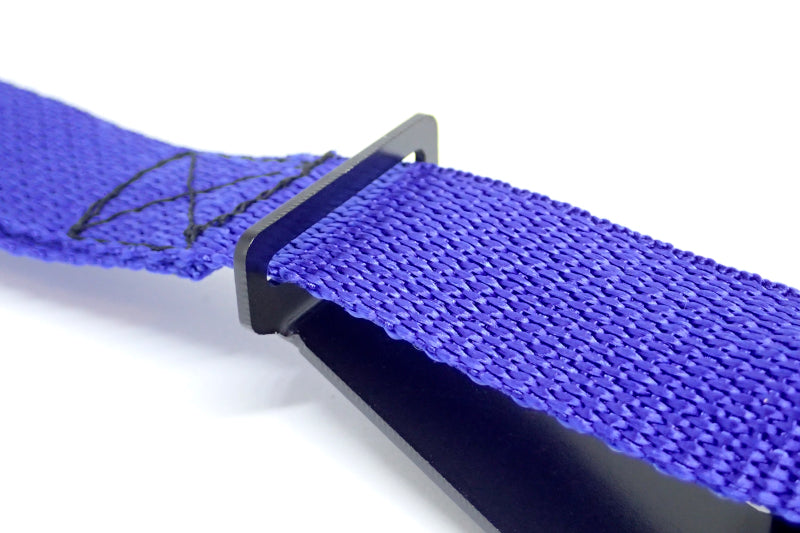 BuiltRight Industries 09-20 Ford F-150/Raptor (09-14 SuperCrew Only) Rear Seat Release - Blue Strap 100114 100114 Photo - Primary