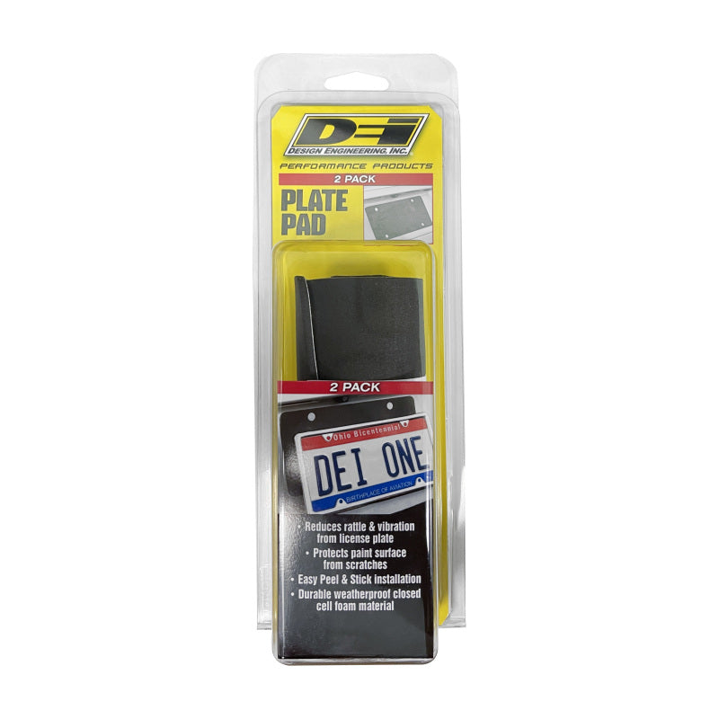 DEI License Plate Pad - 2 Pack 50941 50941 Photo - in package