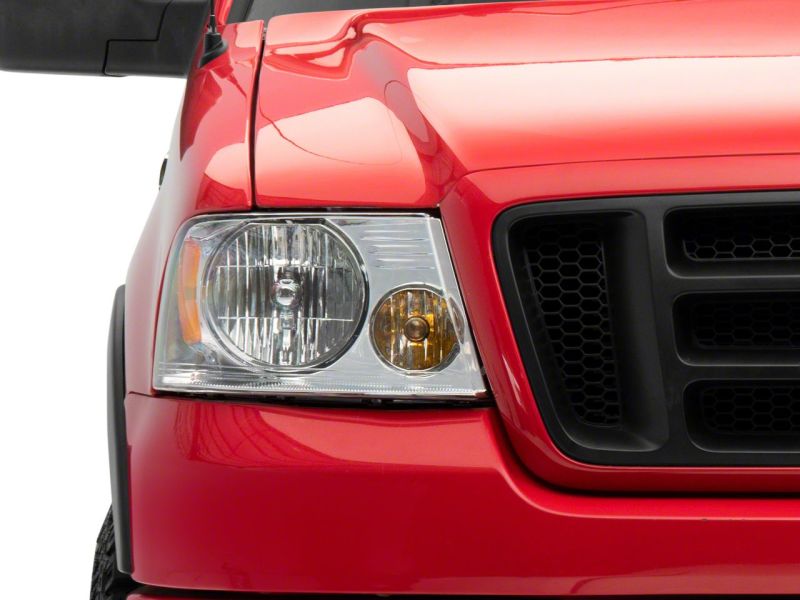 Raxiom 04-08 Ford F-150 Axial Series OEM Style Replacement Headlights- Chrome Housing (Clear Lens) T551341 T551341 Photo - Close Up