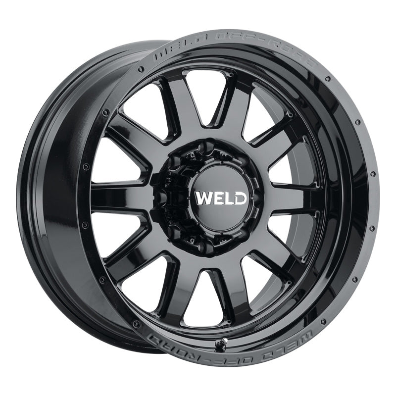 Weld Off-Road W168 20X9 Stealth 8X165.1 ET00 BS5.00 Gloss Black 125.1 W16809082500 W16809082500 Photo - Primary