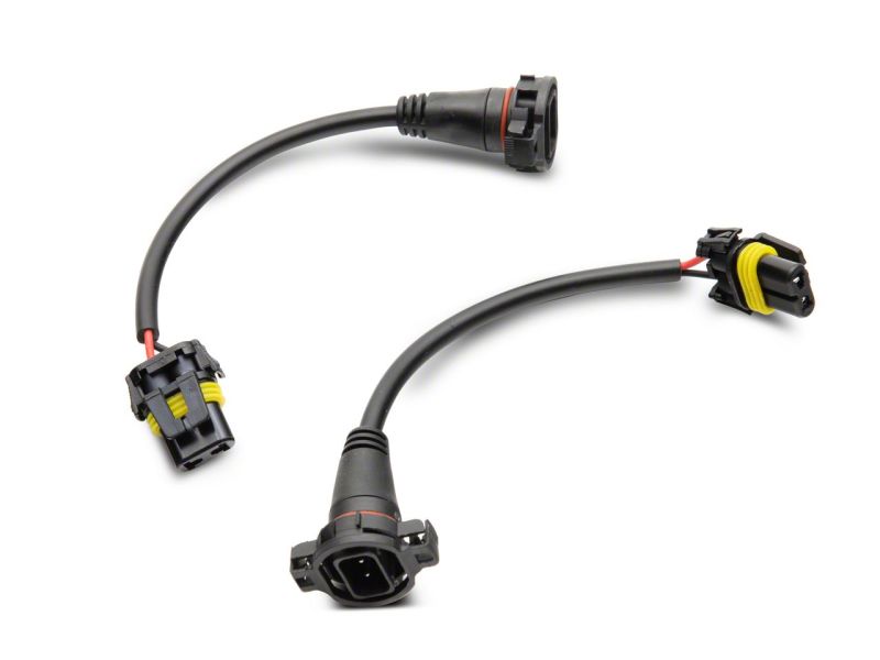 Raxiom 07-23 Jeep Wrangler JK & JL 20-23 Jeep Gladiator JT Axial Series LED Fog Lights w/ Halo J142669 J142669 Photo - Close Up