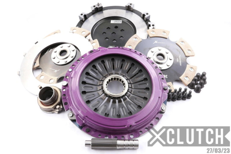 XCLUTCH 1997 Mitsubishi Lancer EVO IV 2.0L 9in Twin Solid Ceramic Clutch Kit XKMI23522-2E XKMI23522-2E Photo - Primary