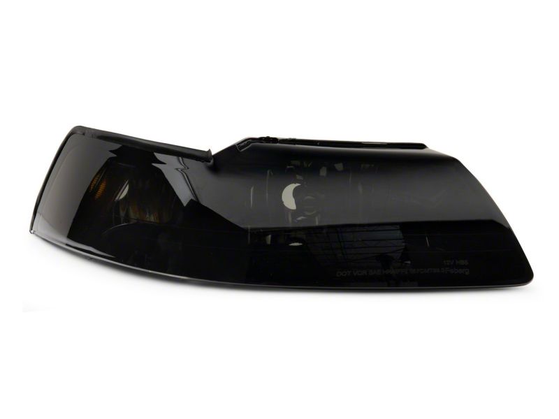 Raxiom 99-04 Ford Mustang Axial Series OEM Style Replacement Headlights- Blk Housing (Smoked Lens) 413420 413420 Photo - Close Up
