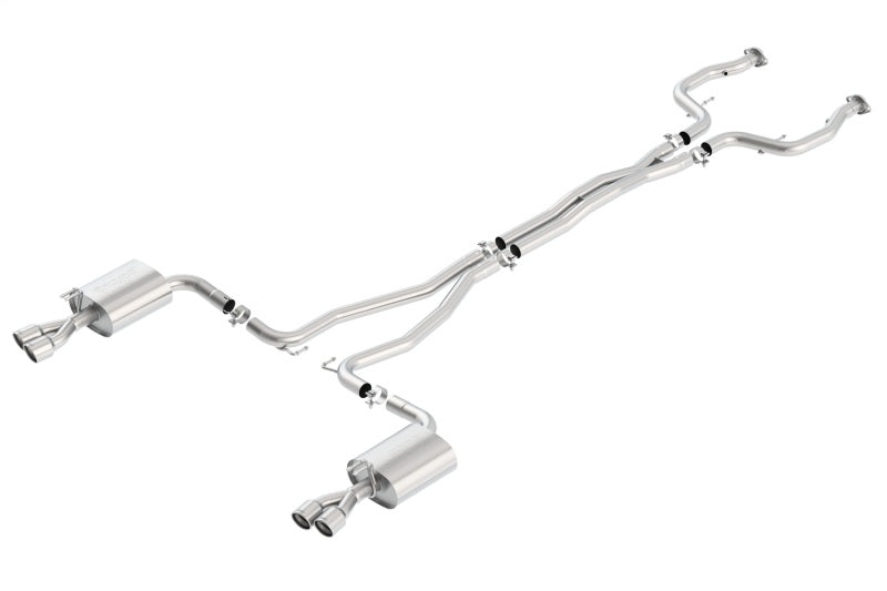 Borla 08-09 Pontiac G8/GT 6.0L 8cyl SS Catback Exhaust w/ X Pipe 140287 140287 Photo - Primary