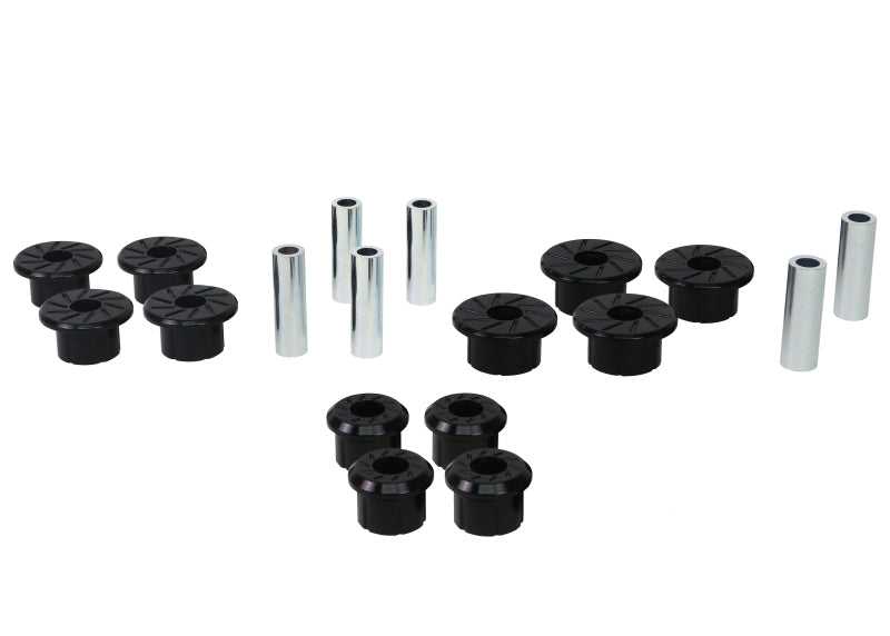 Whiteline 1999-2018 Chevrolet Silverado 1500 Spring - Eye Front/Rear And Shackle Bushing W73821 W73821 Photo - Close Up