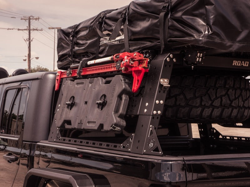 Road Armor Universal 5ft Bed TRECK Adj Bed Rack - Tex Blk (w/o Brackets) 500BRS52B 500BRS52B Photo - Primary