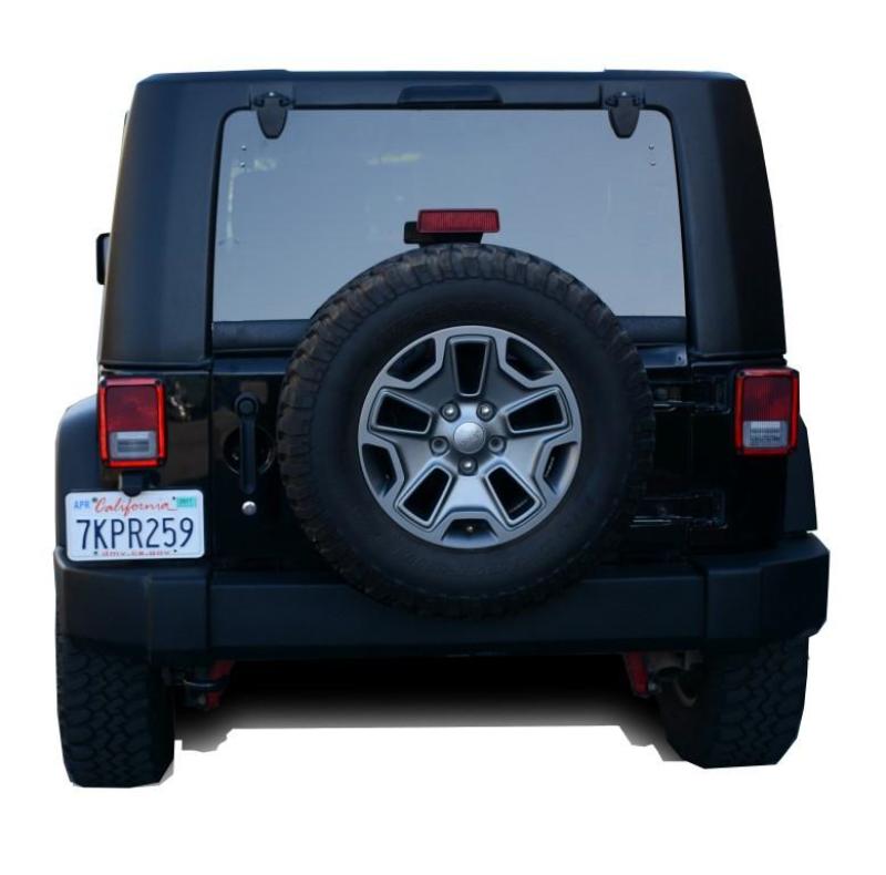 DV8 Offroad 07-18 Jeep Wrangler JK 2 Piece Square Back Hard Top (2 Door) HT07SB22 HT07SB22 Photo - Close Up