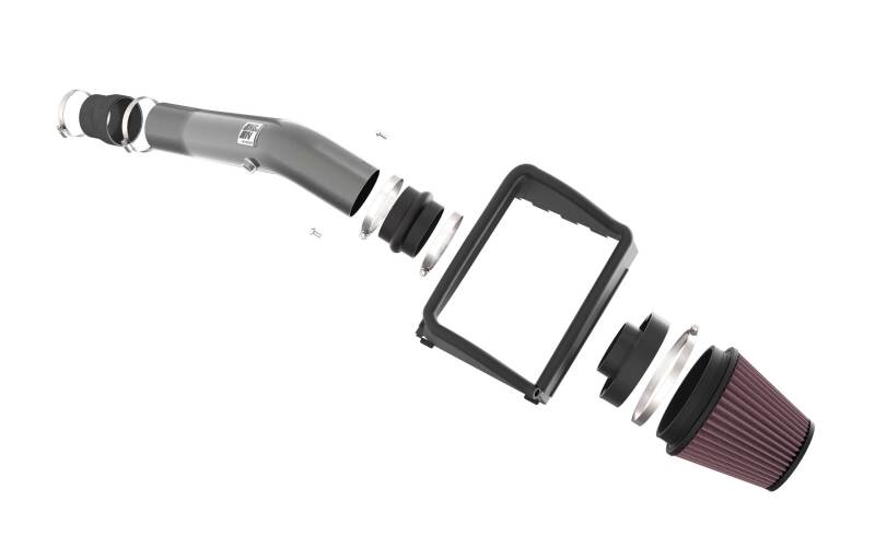 K&N Engineering K&N 18-24 Ford F150 3.3L V6 Performance Air Intake System w/ Red Air Filter 77-2619KC 77-2619KC Photo - out of package