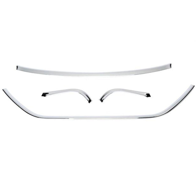 Putco 11-13 Hyundai Avante MD (Radiator Style) Chrome Trim Grille Covers 401884 401884 Photo - Primary