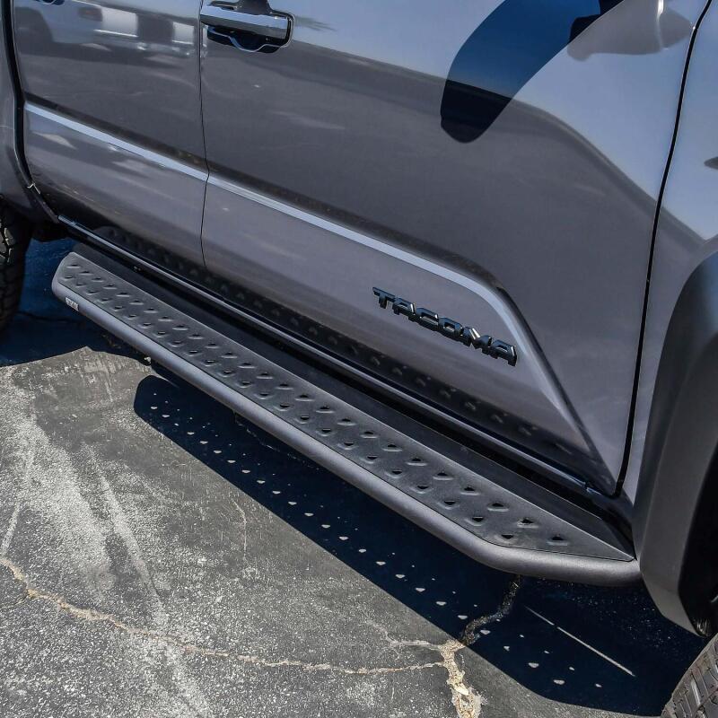 Westin 2024 Toyota Tacoma Double Cab Outlaw Running Boards - Textured Black 28-32785 28-32785 Photo - Mounted