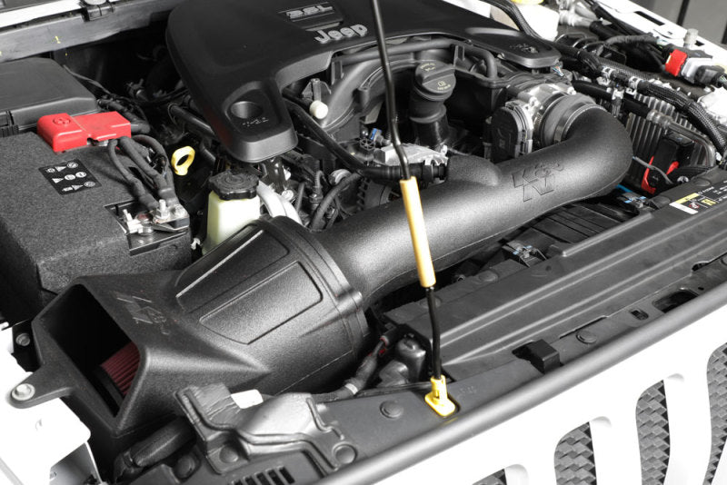 K&N Engineering K&N 18-20 Jeep Grand Cherokee 3.6L V6 Performance Intake Kit 57-1576 57-1576 Photo - Mounted