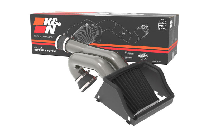 K&N Engineering K&N 15-23 Ford F-150 (Incl. Raptor) 2.7L/3.5L V6 Performance Air Intake System 30-2617KC 30-2617KC Photo - out of package
