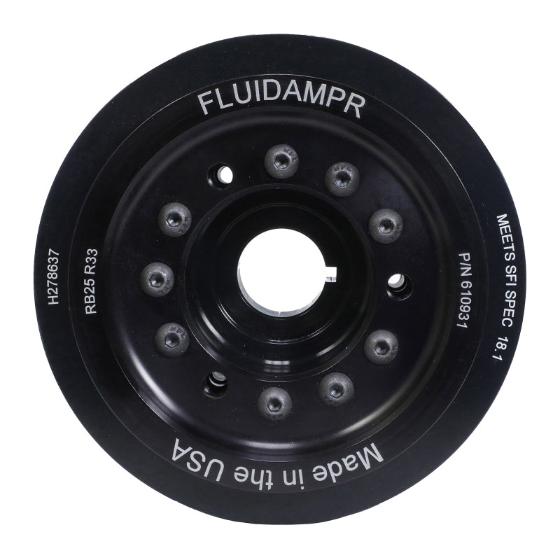 Fluidampr 94-99 Nissan Skyline R33 RB25DET (Non NEO) Steel Internally Balanced Damper 610931 610931 Photo - Primary