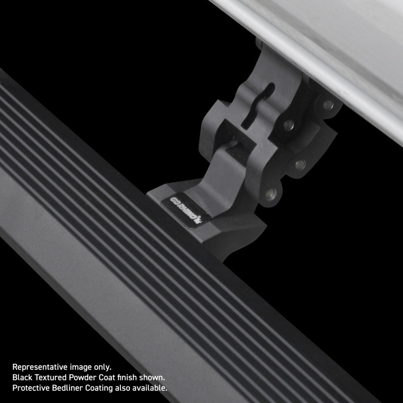 Go Rhino 18-23 Jeep Wrangler 4dr E-BOARD E1 Electric Running Board Kit - Bedliner Coating 20450674T 20450674T Photo - Close Up