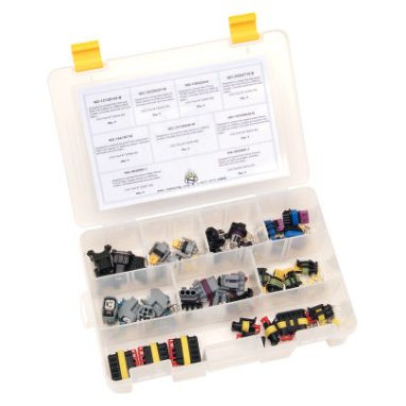 NAMZ Delphi/AMP EFI & Component Builders Kit Incl. Connectors/Terminals/Seals (For 20g to 14g Wire) NDP-ABK NDP-ABK Photo - Primary