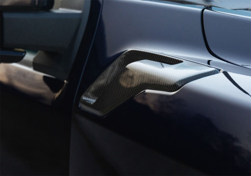 Ford Racing 21-24 F-150 Raptor Carbon Fiber Fender Vent Set - Gloss M-16026-FG M-16026-FG Photo - Mounted