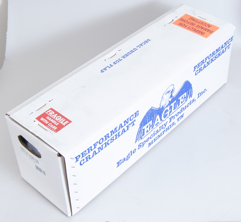 Eagle Chevrolet LS Forged 4340 Steel Crank Long Snout 4.125 in Stroke - 58 Tooth Reluctor 442741256100 442741256100 Photo - in package