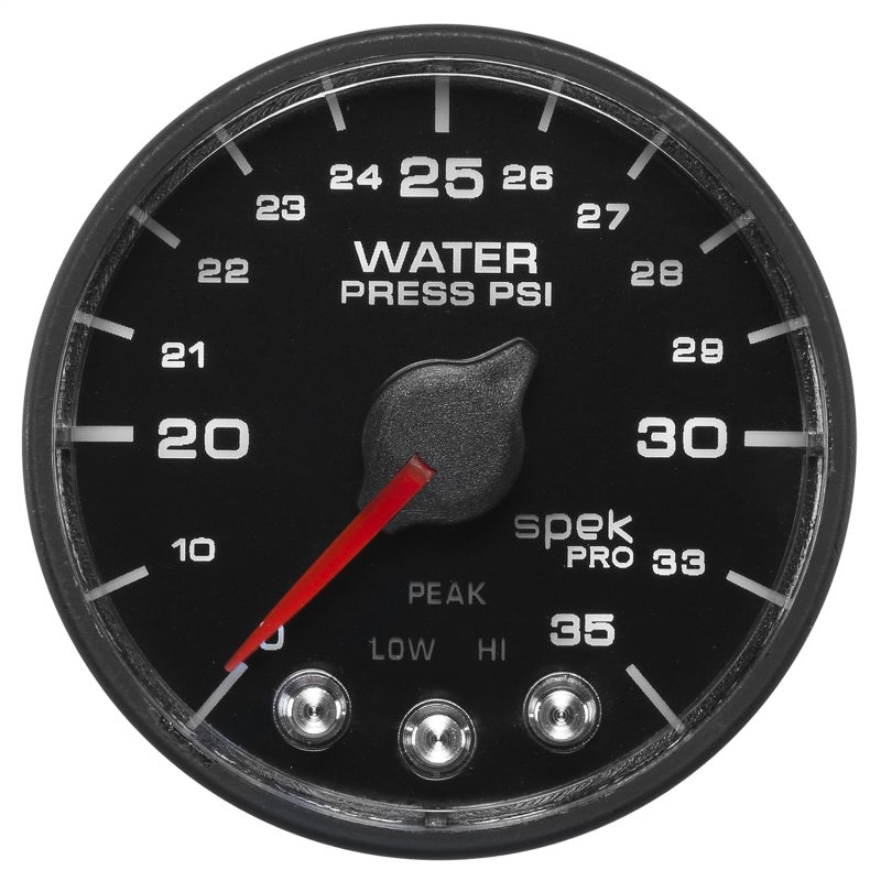 Autometer Spek-Pro - Nascar 2-1/16in Water Press 0- 35 psi Bfb Sp P543328-N1 P543328-N1 User 2