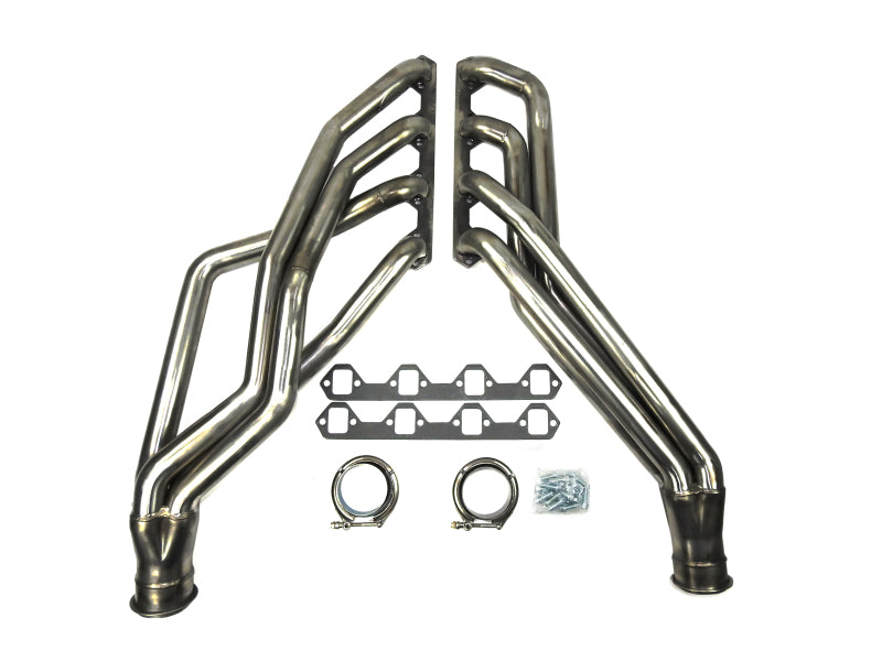 JBA 65-73 Ford Mustang 351W SBF 1-3/4in Primary Raw 409SS Long Tube Header 6616S 6616S Photo - Primary