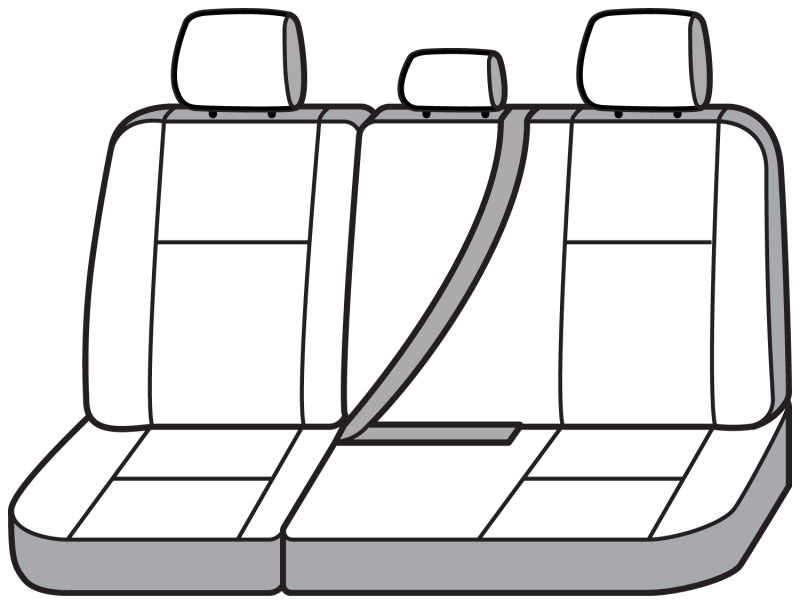 Covercraft 11-12 Ford F150 Waterproof Polyester SeatSaver Custom Second Row Seat Covers - Grey SS8402WFGY SS8402WFGY Photo - out of package