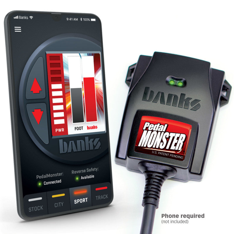 Banks Power Pedal Monster Kit (Stand-Alone) 07-19 RAM 2500/3500/11-20 Ford F-Series 6.7L Use w/Phone 64310-C 64310-C Photo - Unmounted
