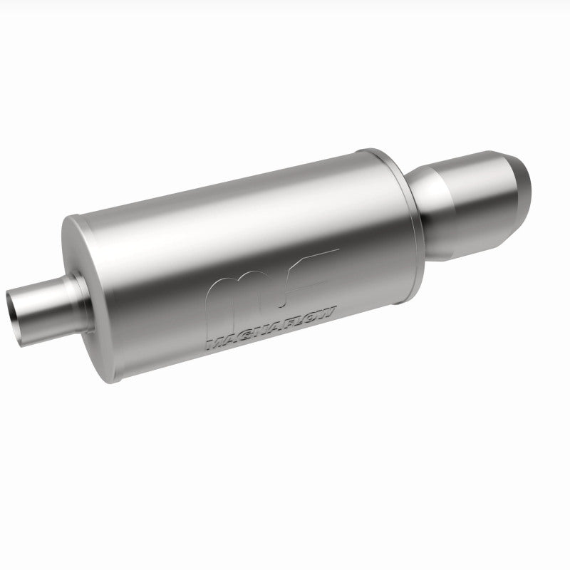 MagnaFlow 7" Round Center/Center Performance Muffler With Tip 14836 360 Degree Image Set