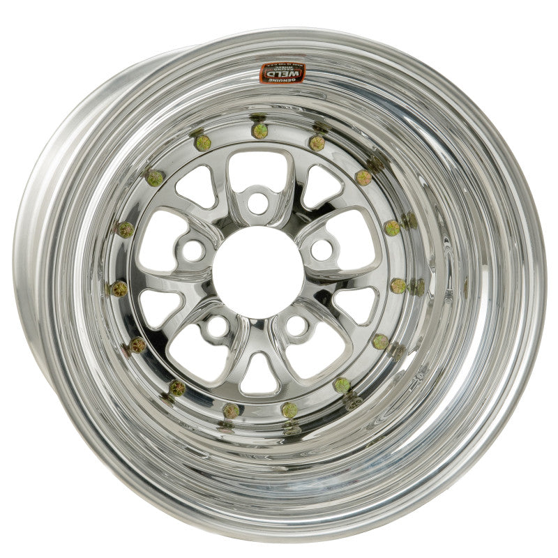 Weld V-Series 15x10 / 5x4.5 BP / 6in. BS Polished Wheel - Non-Beadlock 84P-510212 84P-510212 Photo - Primary