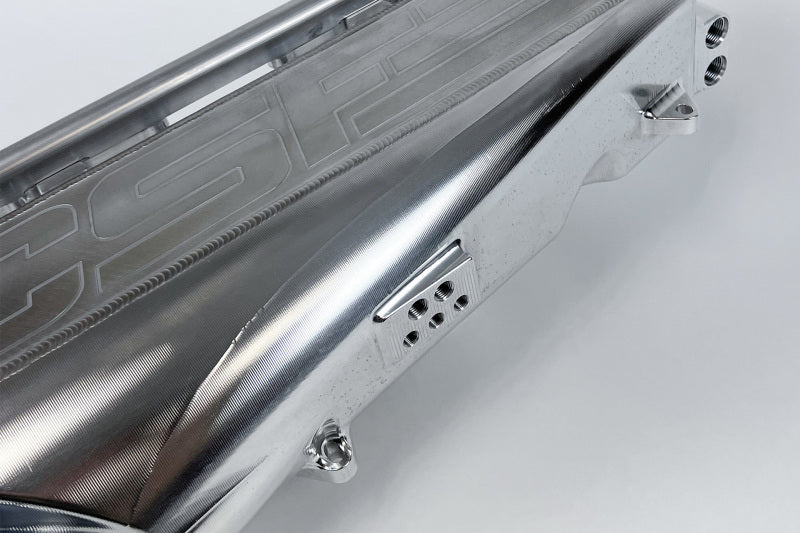 CSF Gen 2 B58 Race X Charge-Air-Cooler Manifold - Raw Billet Aluminum Finish 8400 8400 Photo - Close Up