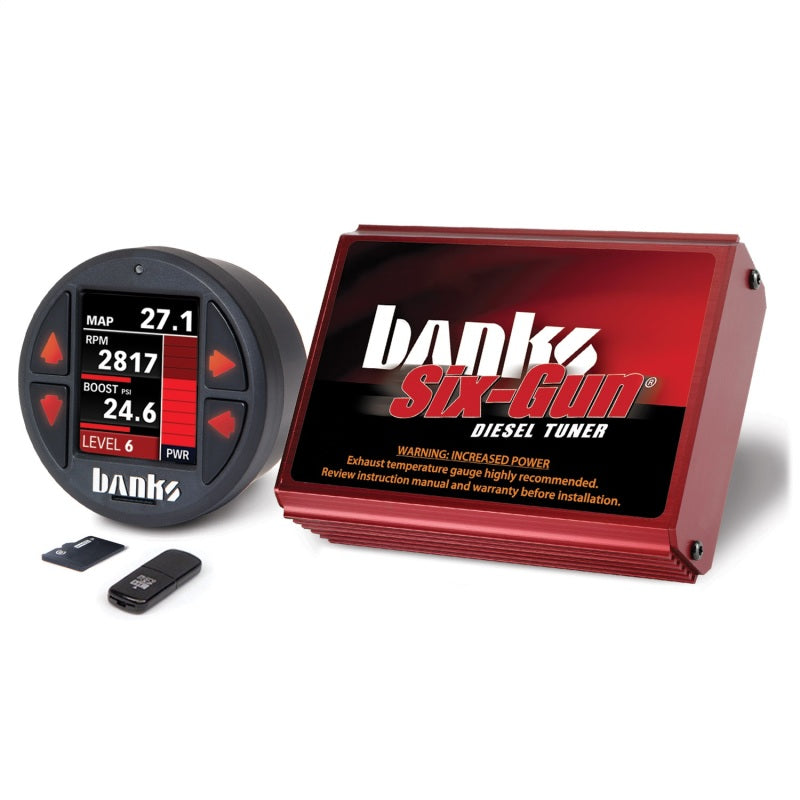 Banks 06-07 Chevy/GMC 2500/3500 6.6L LLY-LBZ Six-Gun Diesel Tuner w/ iDash-1.8 DataMonster 61444 61444 Photo - Primary