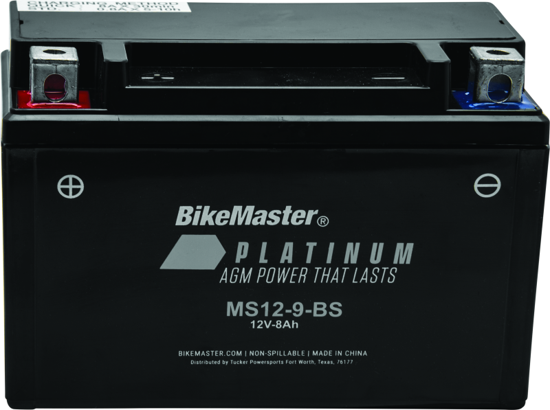 BikeMaster AGM Battery - MS12-9-BS 780746 780746 Photo - Primary