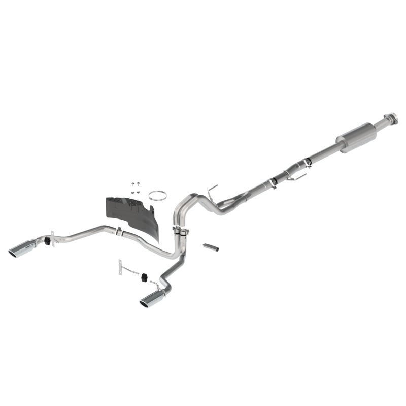 Ford Racing 21-24 F-150 Extreme Rear Exit Exhaust - Chrome Tips M-5200-FECR M-5200-FECR Photo - Primary