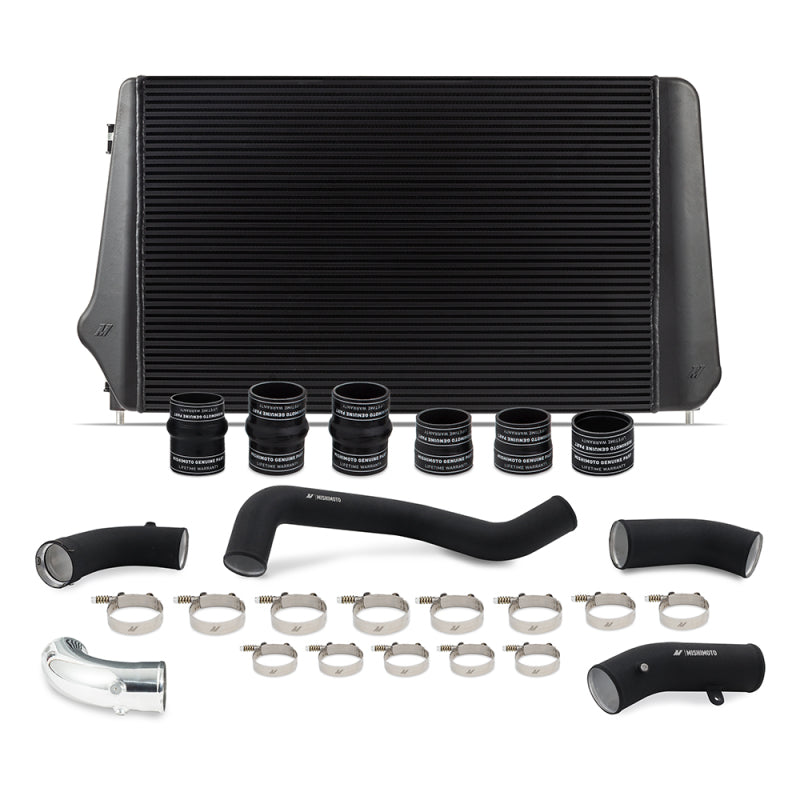 Mishimoto 17-19 GM L5P Duramax Intercooler Kit - Black w/ WBK Pipes MMINT-DMAX-17KBKBK MMINT-DMAX-17KBKBK Photo - Primary