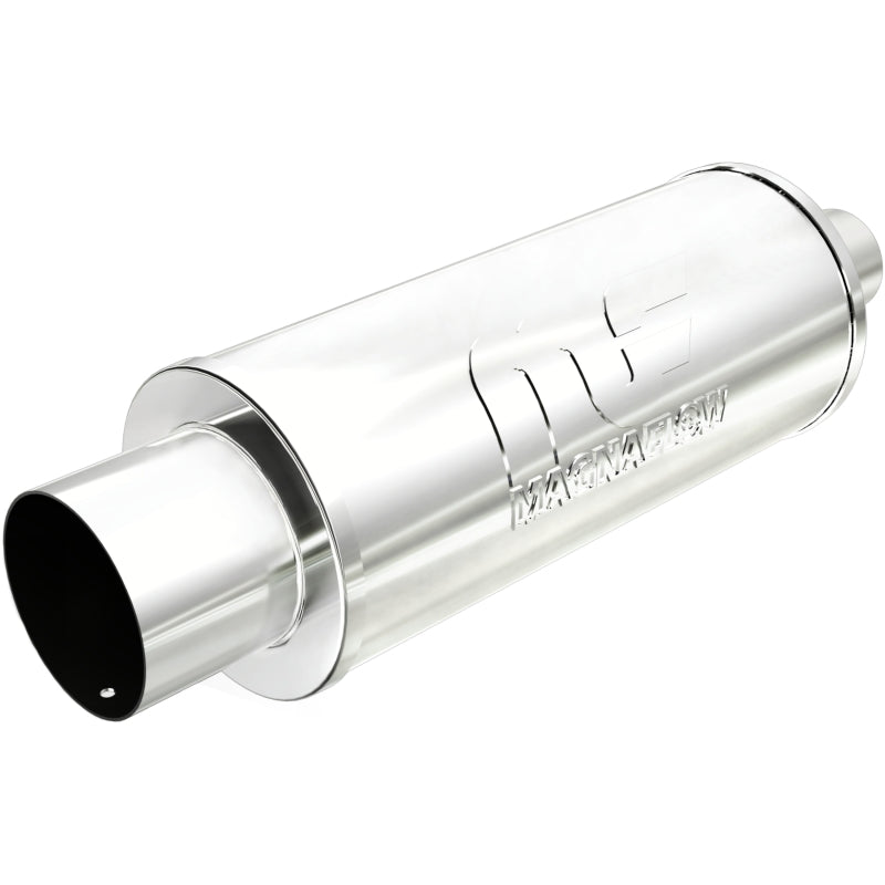 MagnaFlow 6" Round Center/Center Performance Muffler With Tip 14822 Photo - Primary