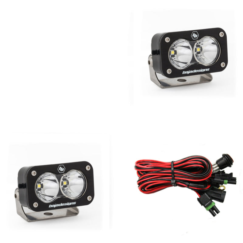 Baja Designs S2 Pro Black LED Auxiliary Light Pod Pair - Universal 487806 Photo - Primary