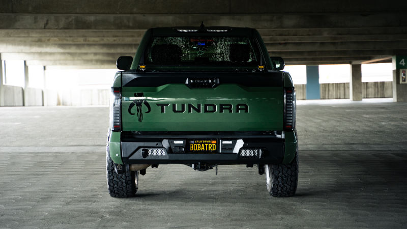 DV8 Offroad 2022-2023 Toyota Tundra MTO Series Rear Bumper RBTT2-04 RBTT2-04 Photo - Unmounted