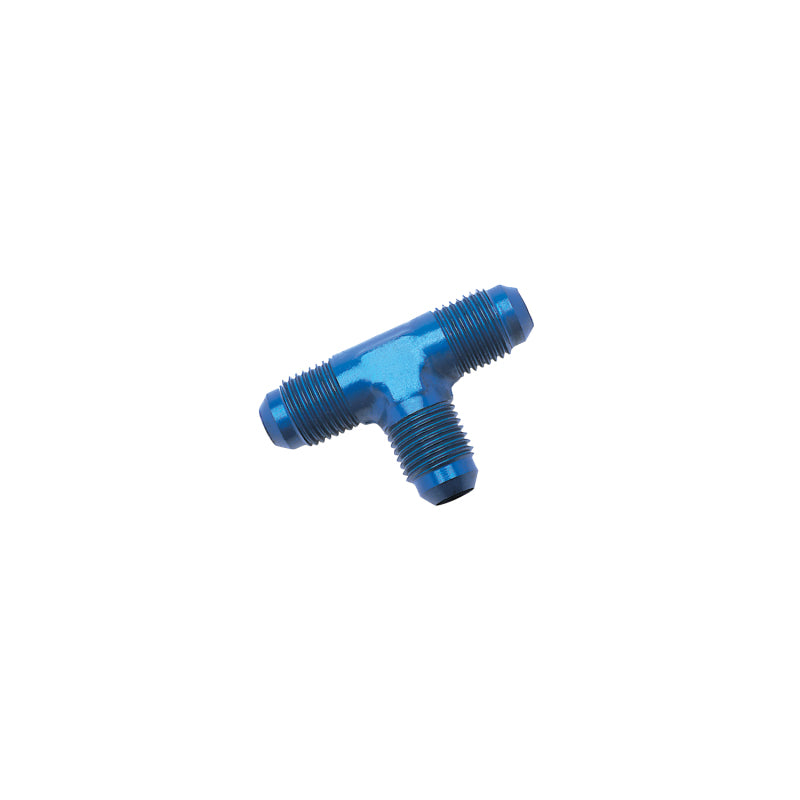 Russell Performance -16 AN NPT Flare Tee Fitting (Blue) 660110 660110 Photo - Primary